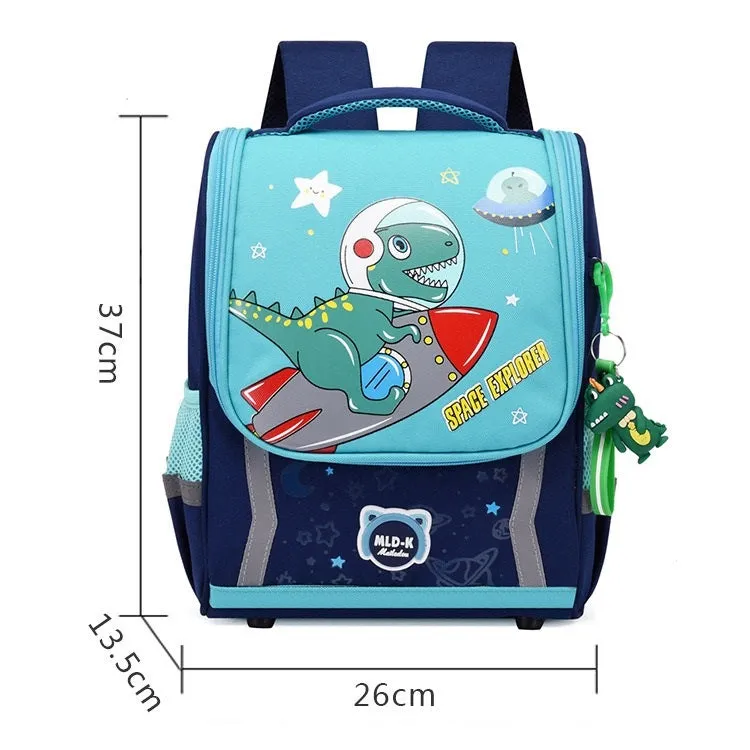 High Quality Large Capacity Space Dino Kids School Bag