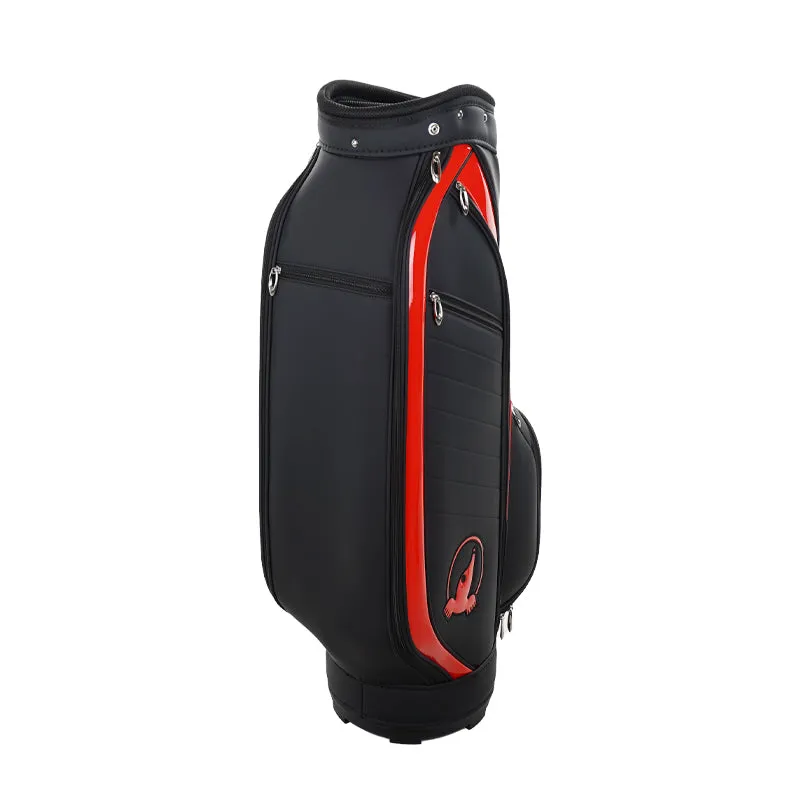 HONMA 9" Gear Standard Cart Bag (Black/Red)