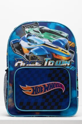 Hot Wheels Backpack Blue