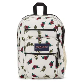 JANSPORT UNISEX WHITE PRINT BACKPACK