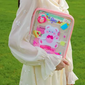 Kawaii Cute Transparent Bag - Kawaii Bags