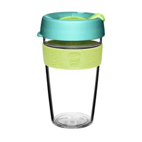 KeepCup Original Clear Large 16oz - Matcha Green