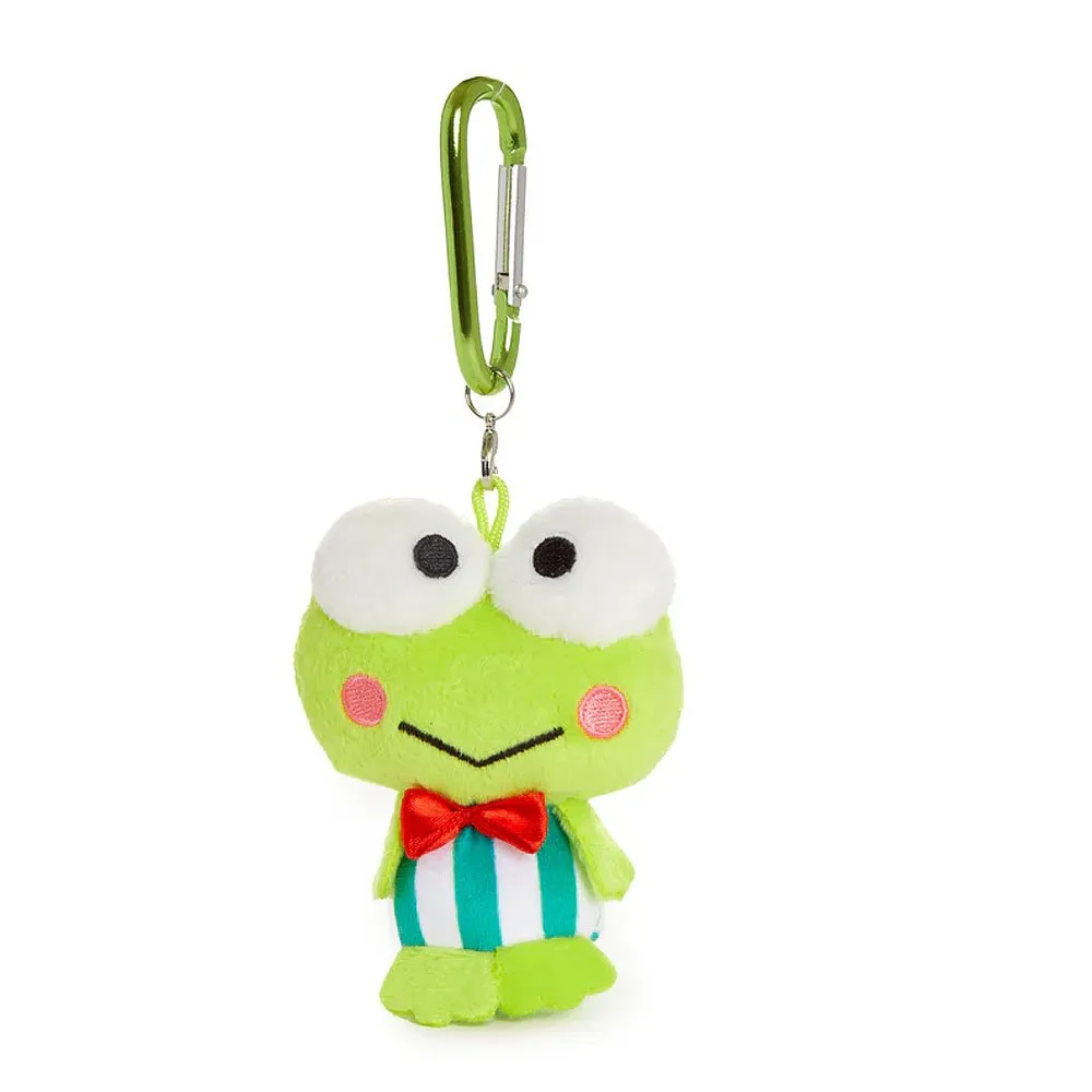 Keroppi Plush Mascot with Carabiner