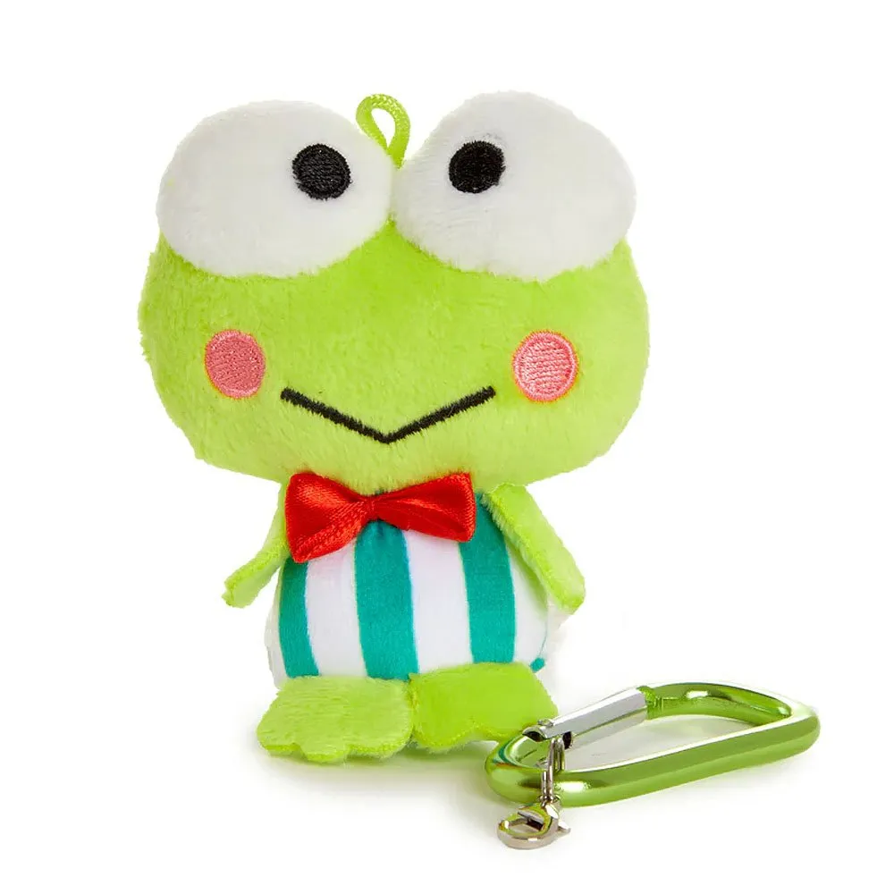 Keroppi Plush Mascot with Carabiner