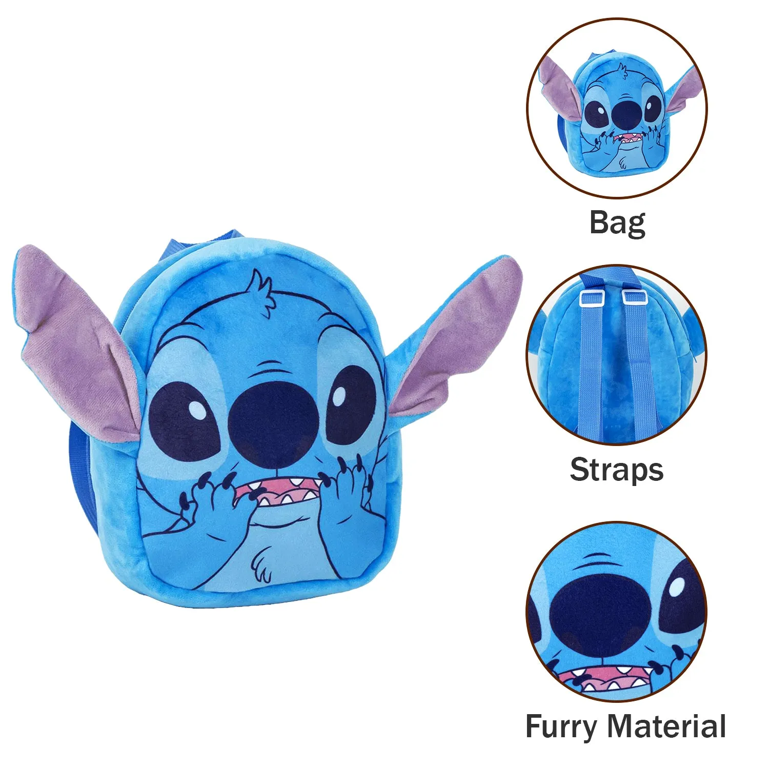 Kindergarten Stitch Teddy Backpack