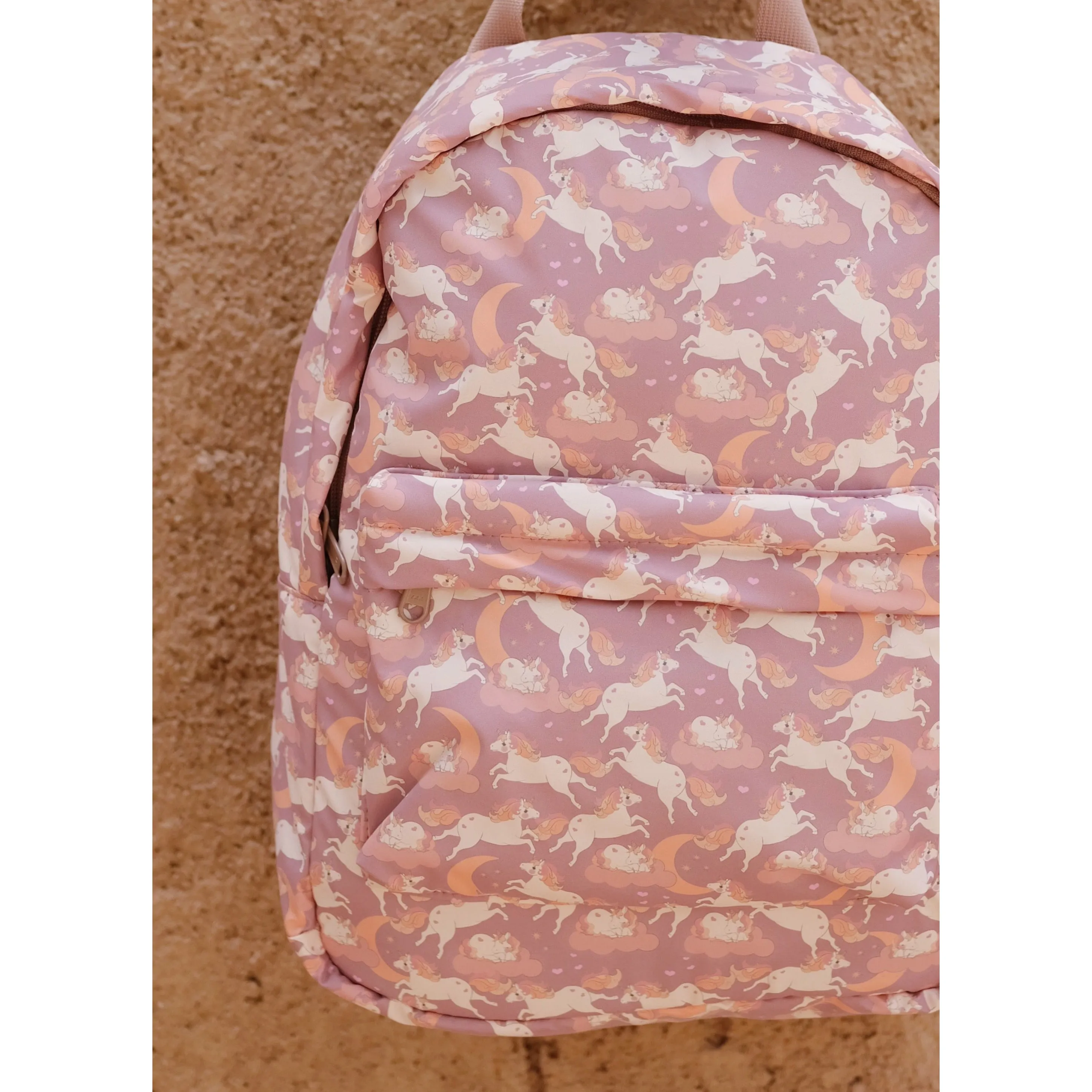 Konges Sløjd Rainy Kids Backpack Midi Unicorn Blush