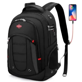 Laptop Backpack Men USB Charging Travel Backpack