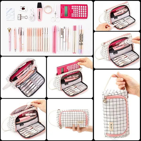 Large Stationery Organizer Pencil Case