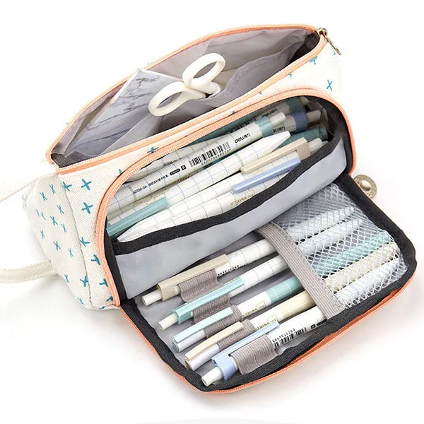 Large Stationery Organizer Pencil Case