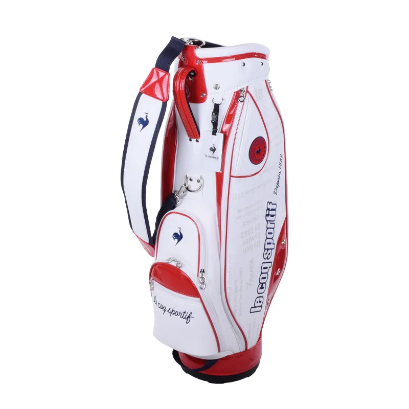 LE COQ SPORTIF GOLF 8.5" Women's Cart Bag (White/Red)