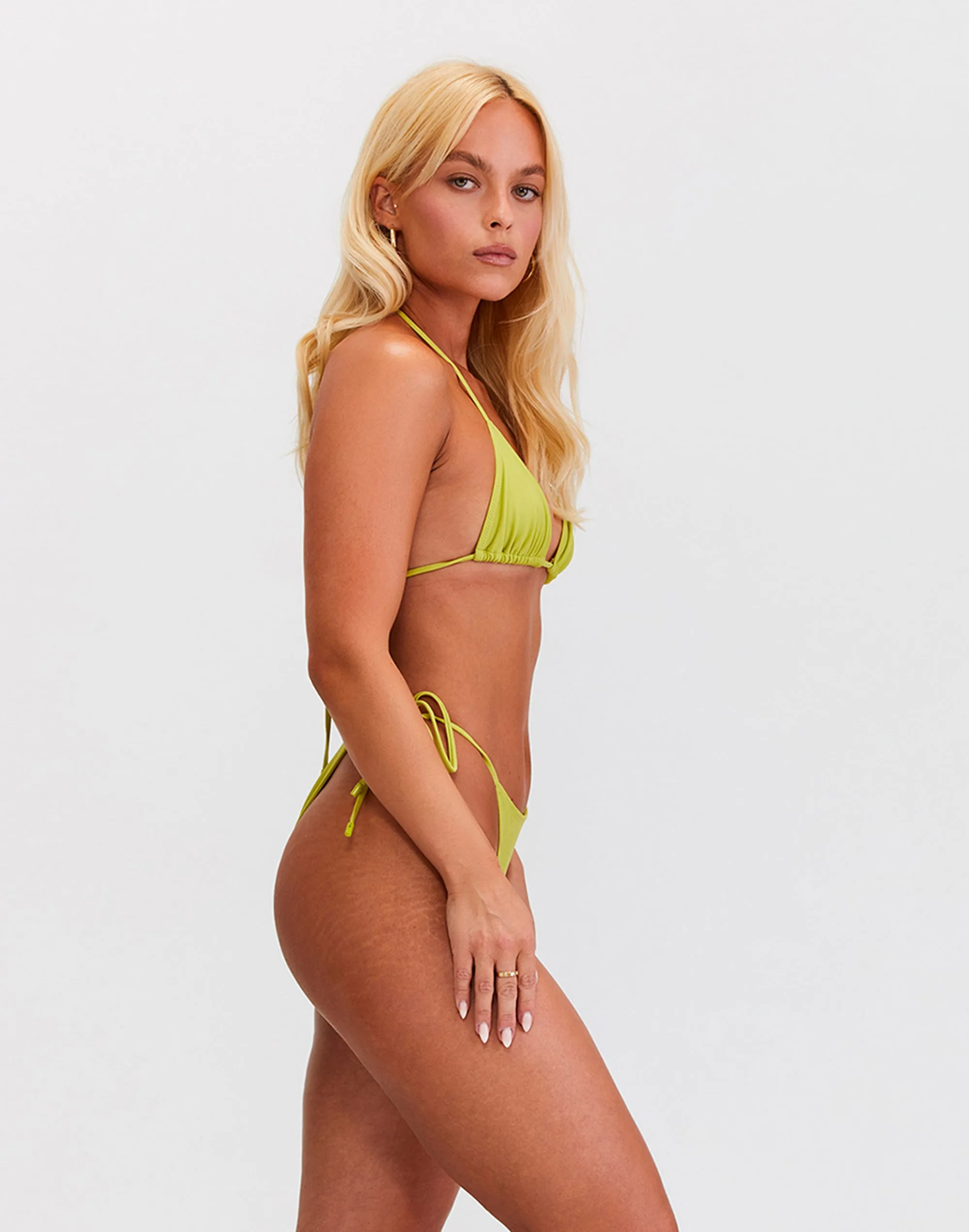 Le Triangle Top - Jackfruit Green by Sunkissed