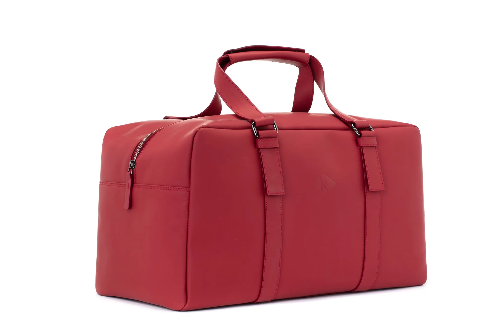 Leather Travel Bag Kankura Golf - Red