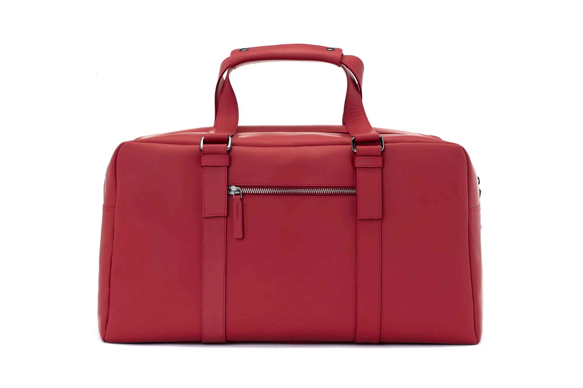 Leather Travel Bag Kankura Golf - Red