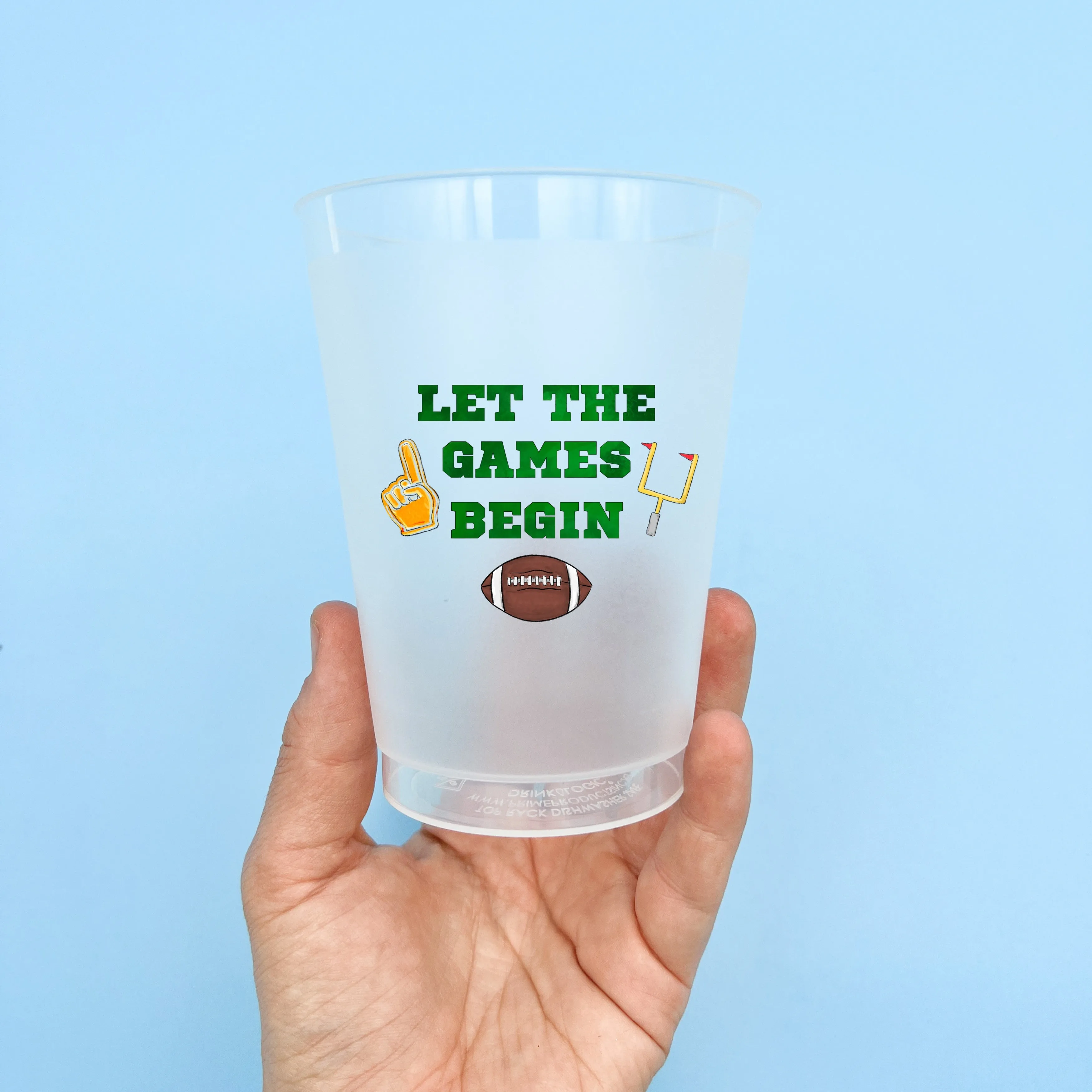 Let The Games Begin Party Cup Set