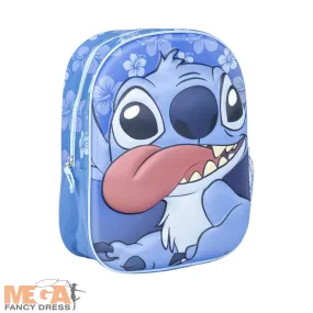 Licensed 3D Stitch Disney Backpack Kids