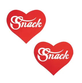 Love: Enjoy 'Snack' Red Heart Pasties