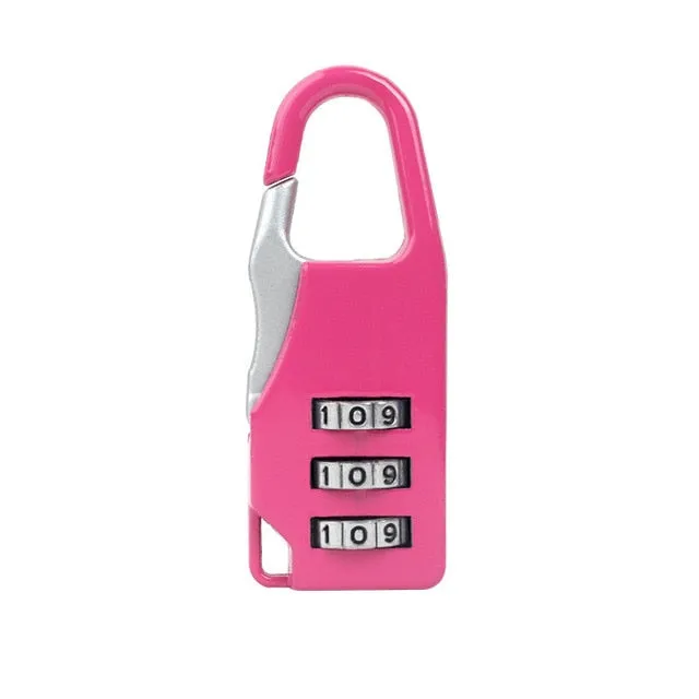 Mini Password Lock for Luggage Toolbox Golf Bag