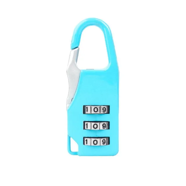 Mini Password Lock for Luggage Toolbox Golf Bag