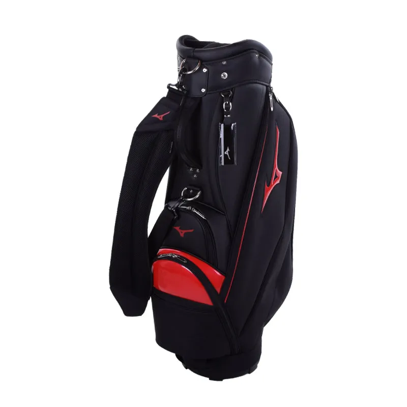 MIZUNO 9.5" Sporty Cart Bag (Black/Red)