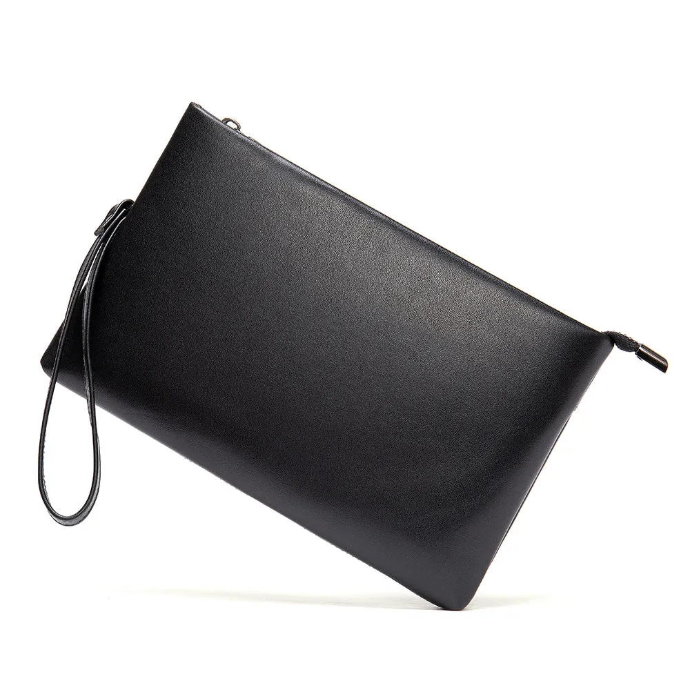 Modern Charm Leather Clutch