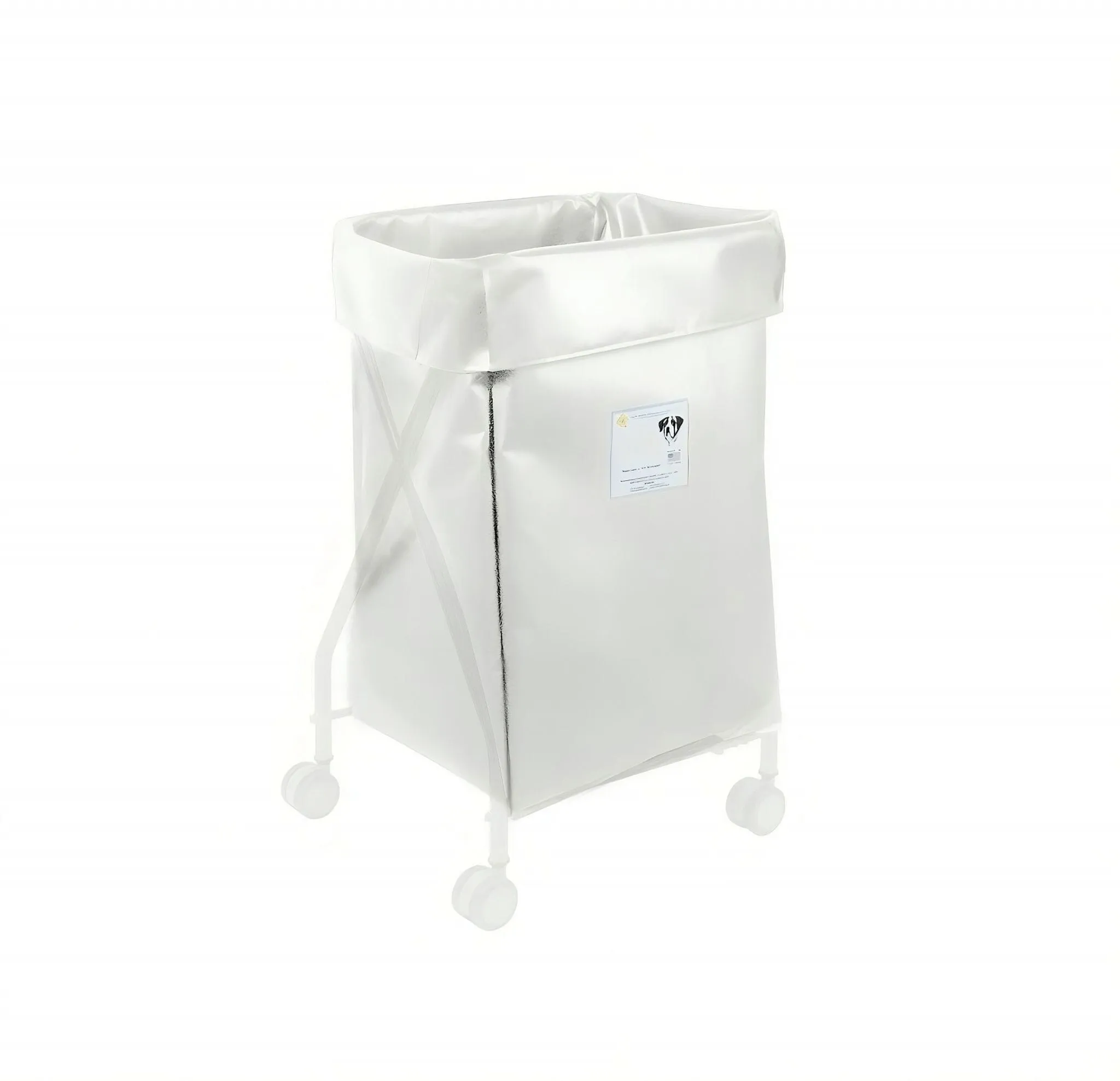 NARROW REUSABLE VINYL BAG REPLACEMENT, 5 BUSHEL CAPACITY