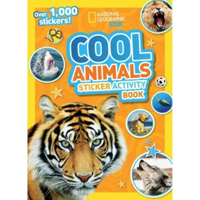 NG Kids: Cool Animals Sticker Activity Book