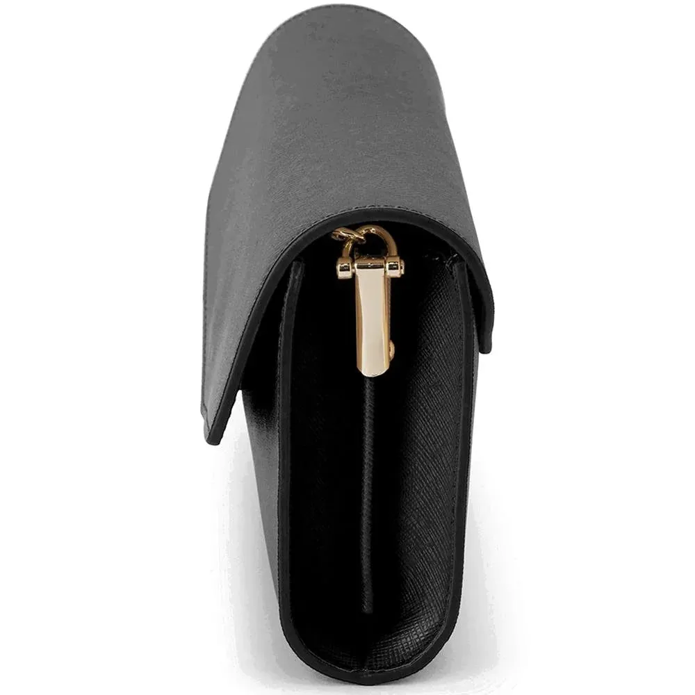 Nic Envelope Clutch (Black)