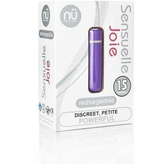 Nu Sensuelle Joie 15 Function Personal Massage Waterproof Bullet Vibrator