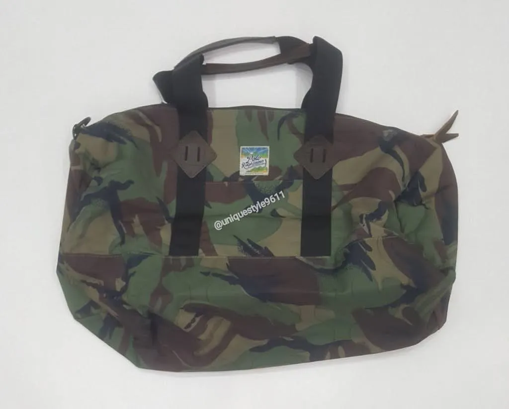 Nwt Polo Ralph Lauren Camo Light Weight Duffle Bag