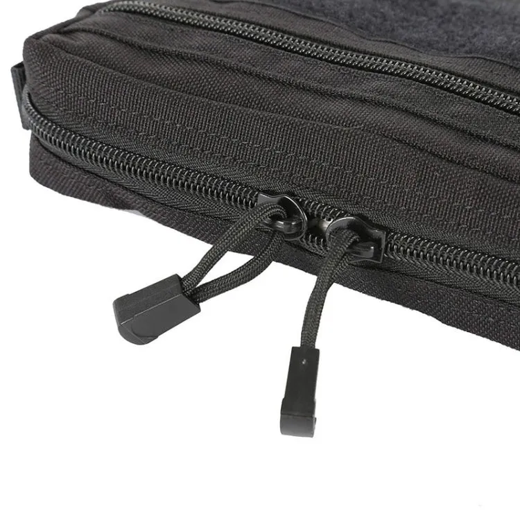 Nylon Outdoor Portable Commuter Sundries Storage Travel Bag(Black)