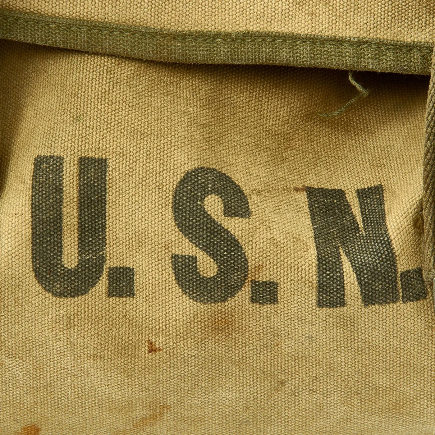 Original U.S. WWII U. S. Navy First Aid Medical Corpsman Shoulder Bag Medical Kit with Supplies