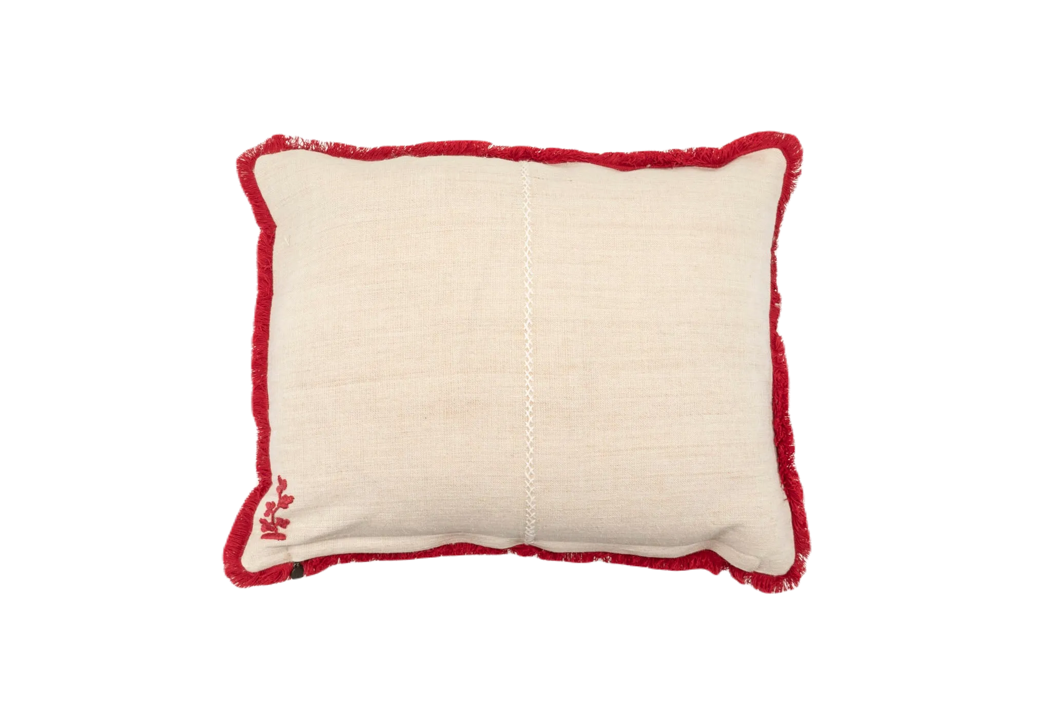 Pillow: Embroidered antique and vintage Hungarian hemp - P187