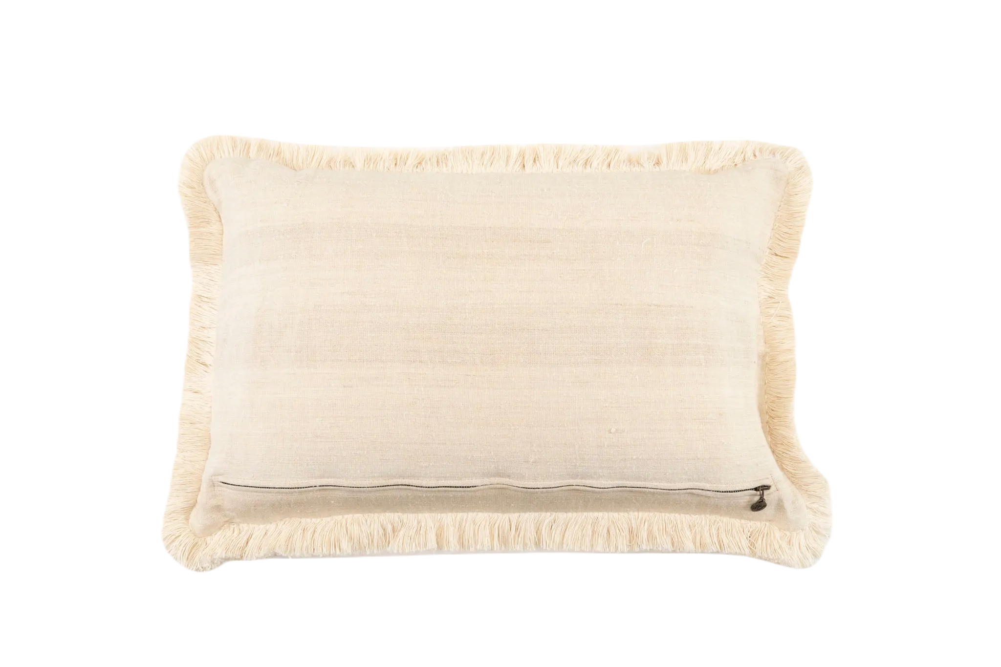 Pillow: Handwoven antique Hungarian hemp - P029