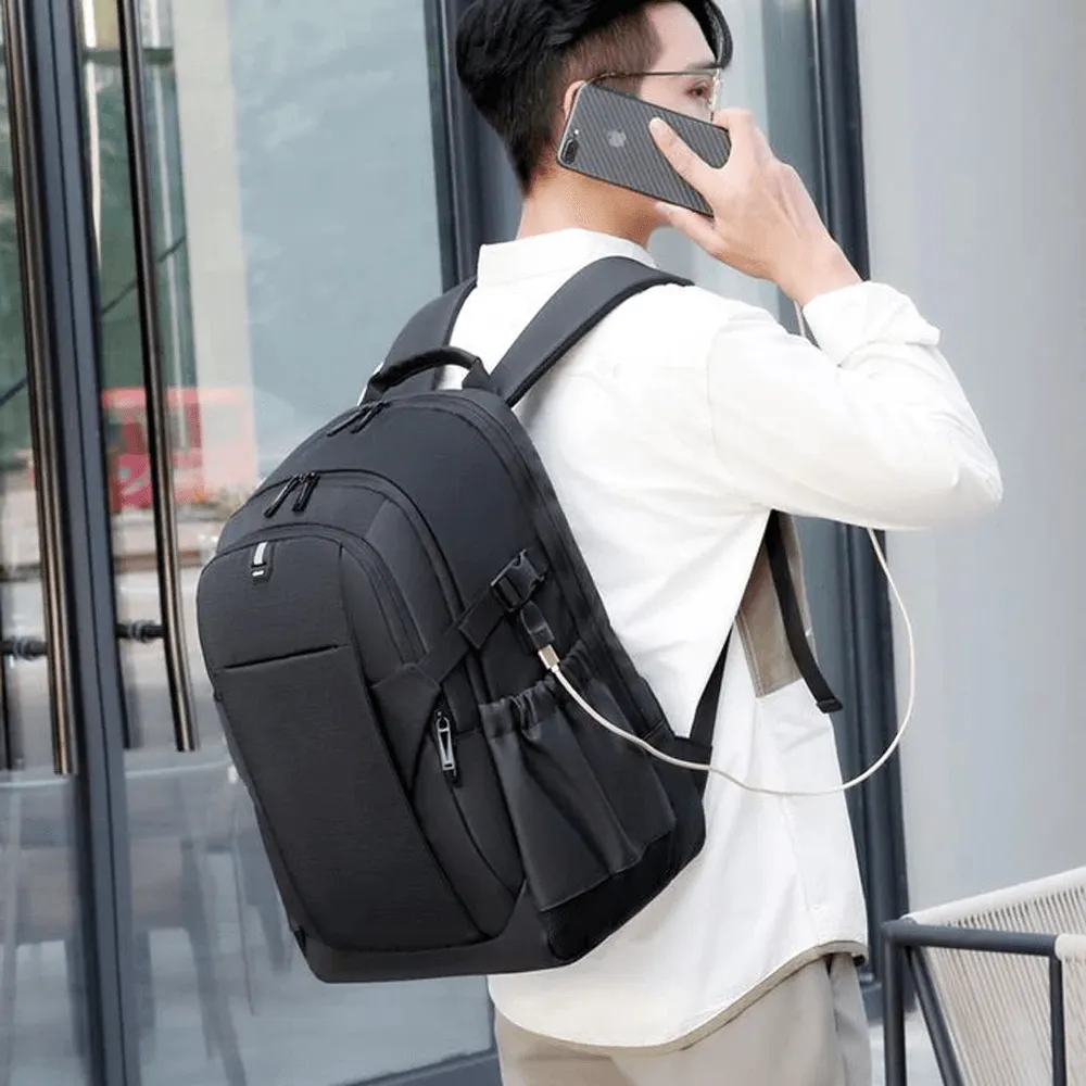 Rahala 2209 Laptop Backpack - Black