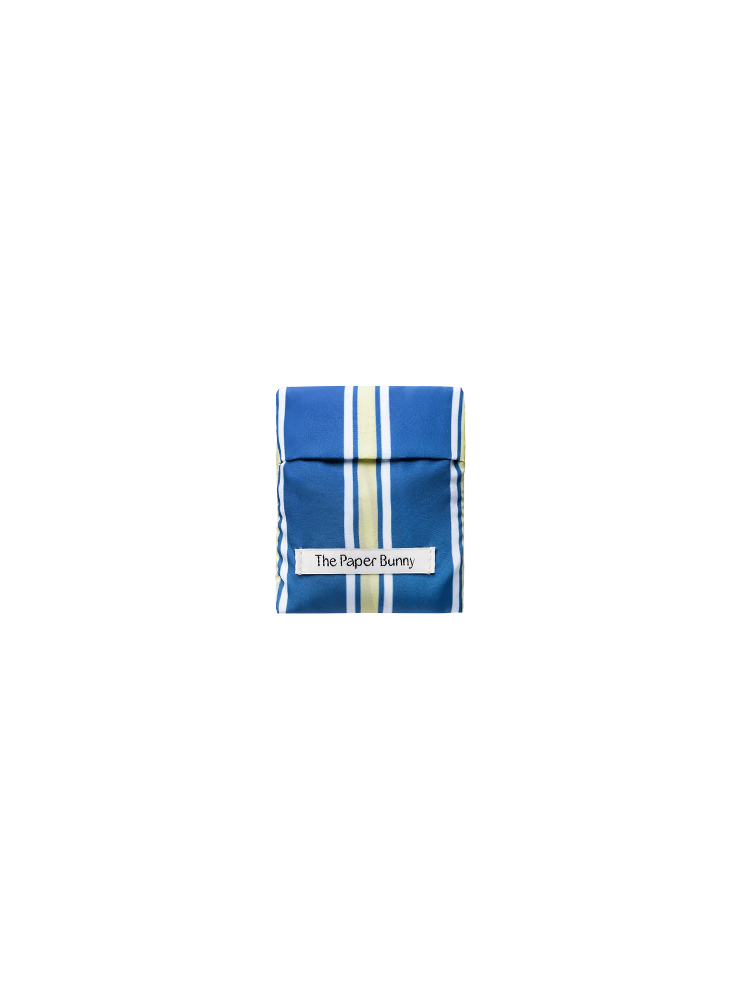 Reusable Bottle Bag (Stripes Cobalt)