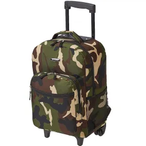 Rockland Double Handle Rolling Backpack | Camouflage