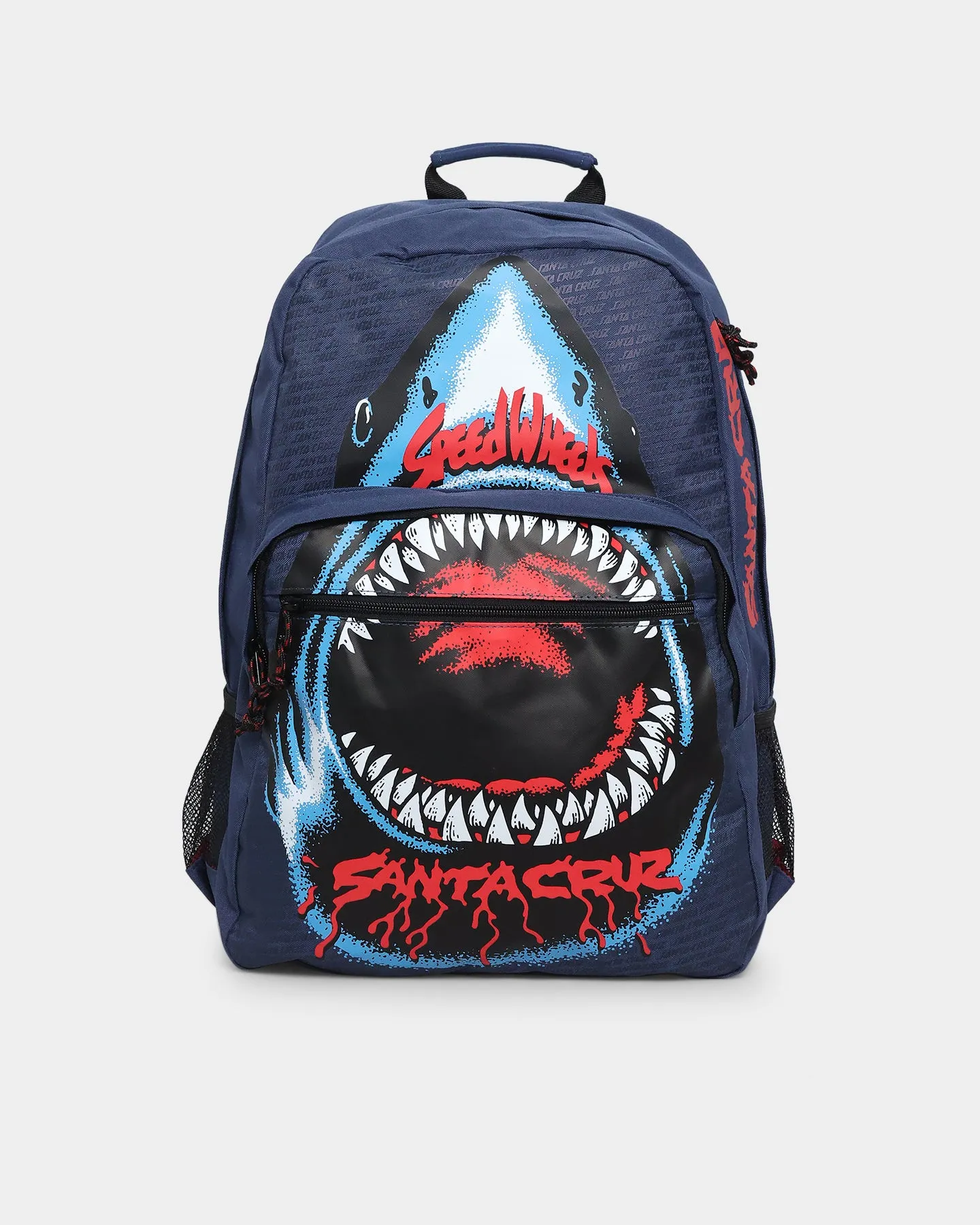 Santa Cruz Kids' Speed Wheels Shark Back Pack Navy