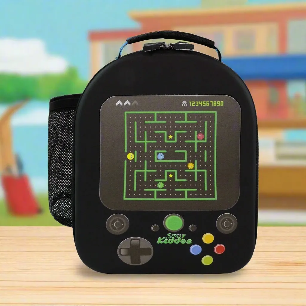 Smily Kiddos Eva Pre School Backpack Video Game - Black