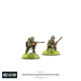 Soviet Assault Engineers flamethrower team