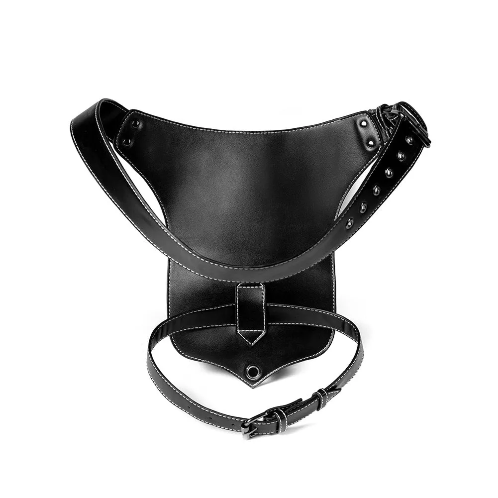 Steampunk Thigh Holster Retro Gothic Leather Shoulder Bag