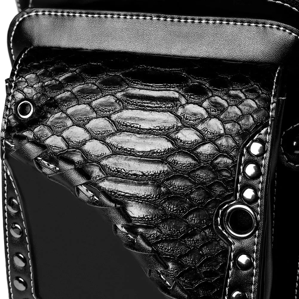 Steampunk Thigh Holster Retro Gothic Leather Shoulder Bag