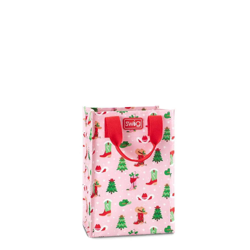 Swig Howdy Holidays Tall Reusable Bag