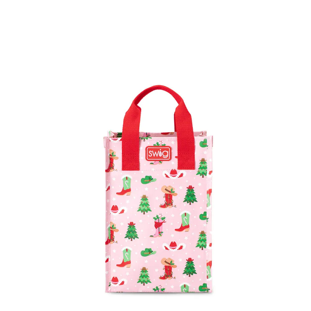 Swig Howdy Holidays Tall Reusable Bag