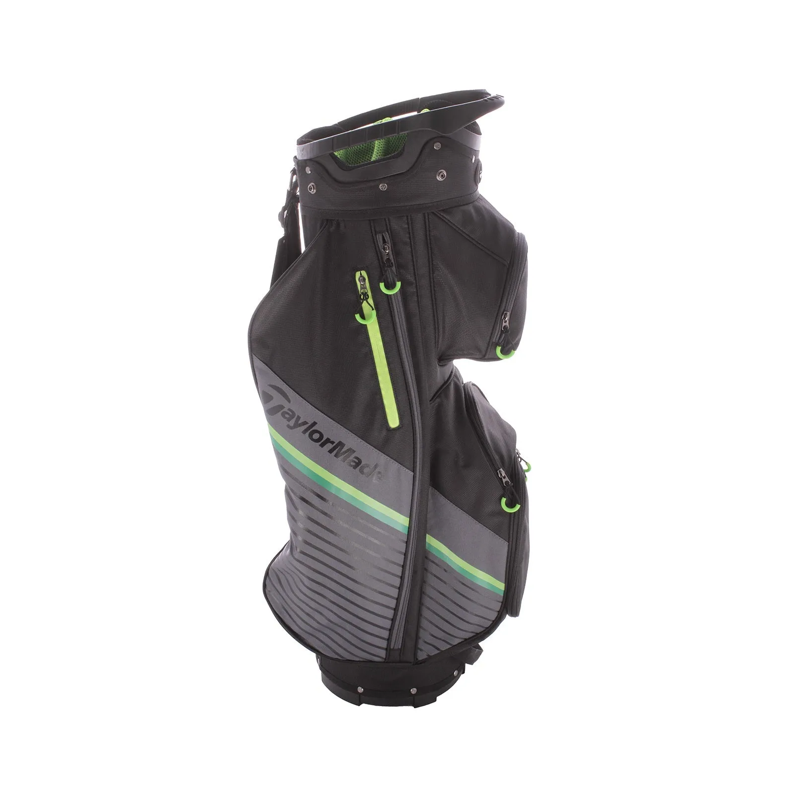 Taylor Made Second Hand Cart Bag - Black/Green/Silver