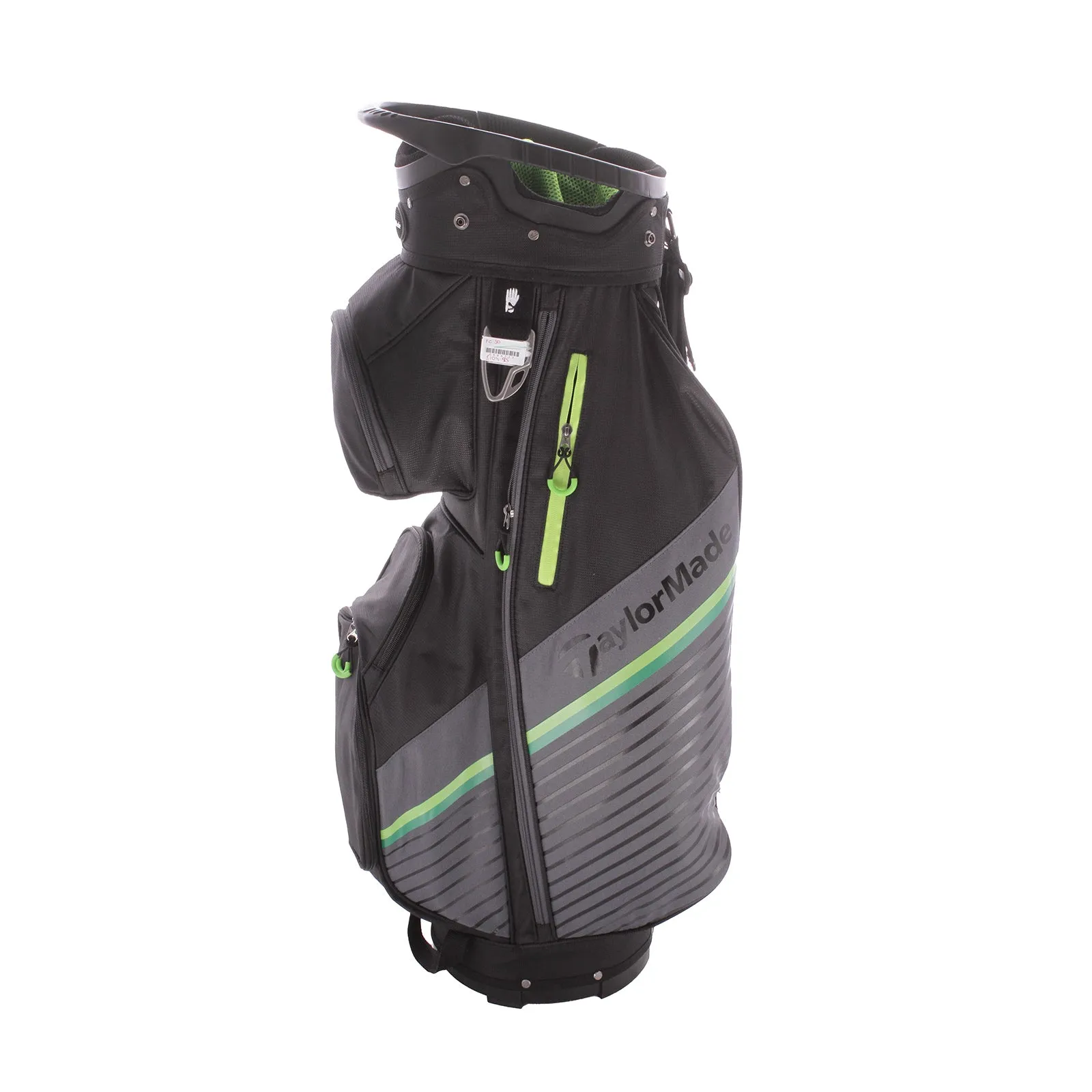 Taylor Made Second Hand Cart Bag - Black/Green/Silver