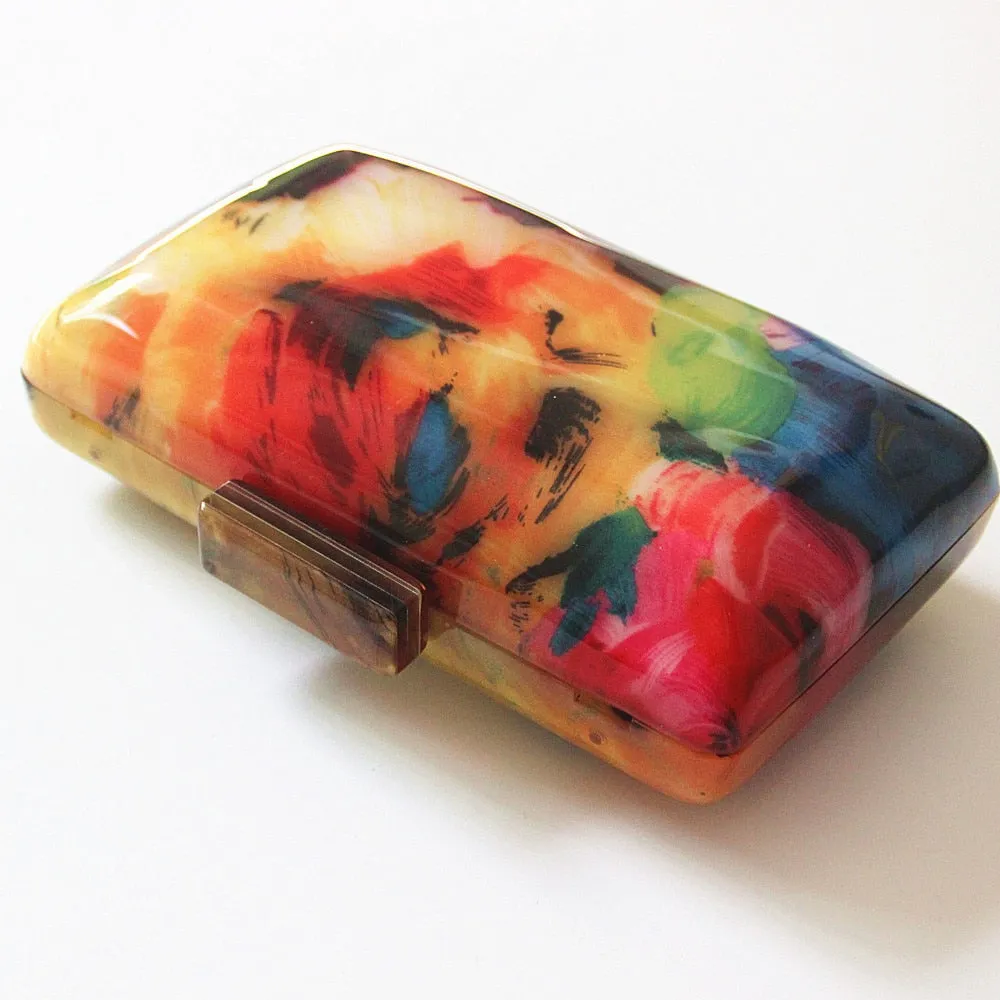 TEEK - Abstract Color Strokes Clutch