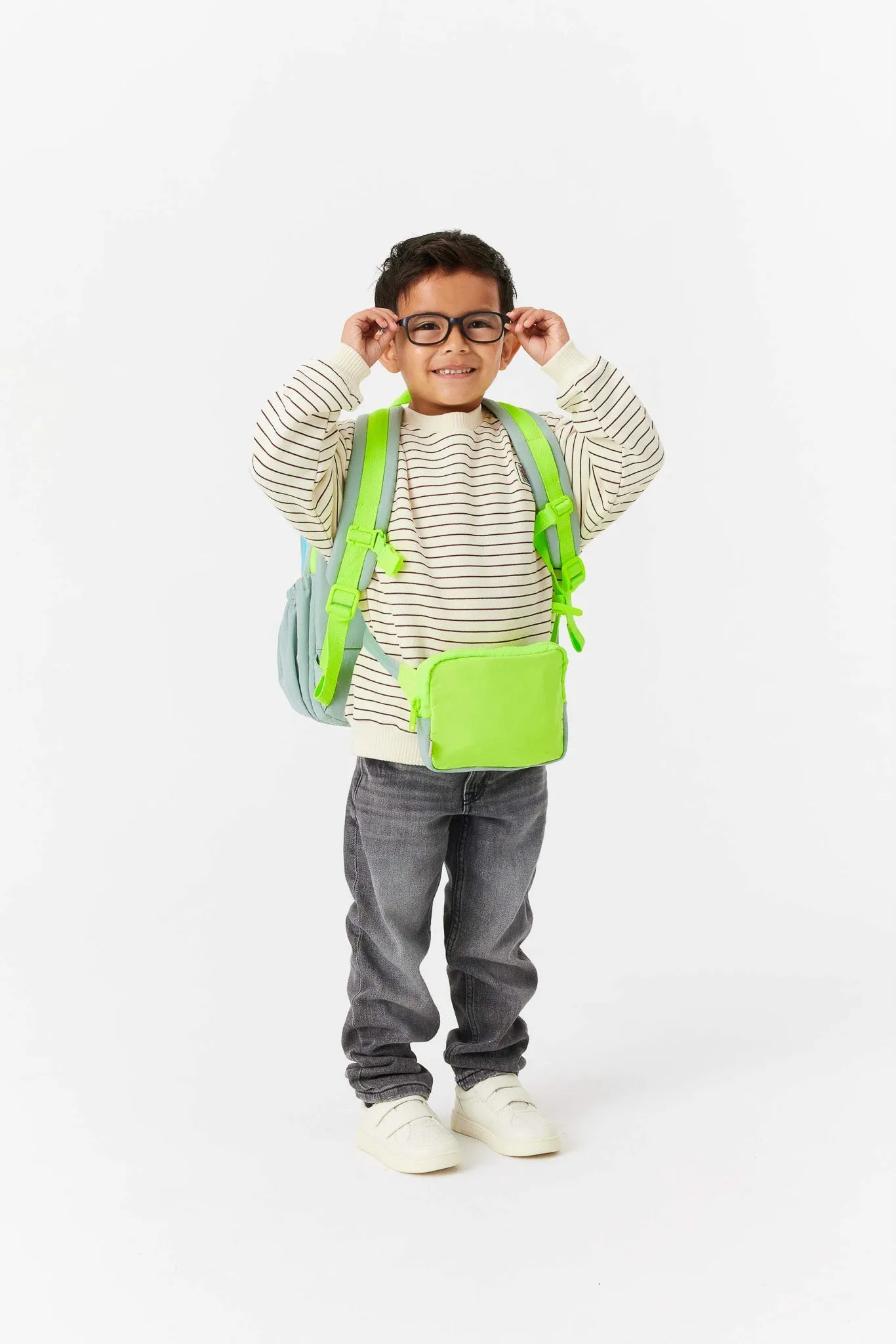 The Kids Backpack in Slate