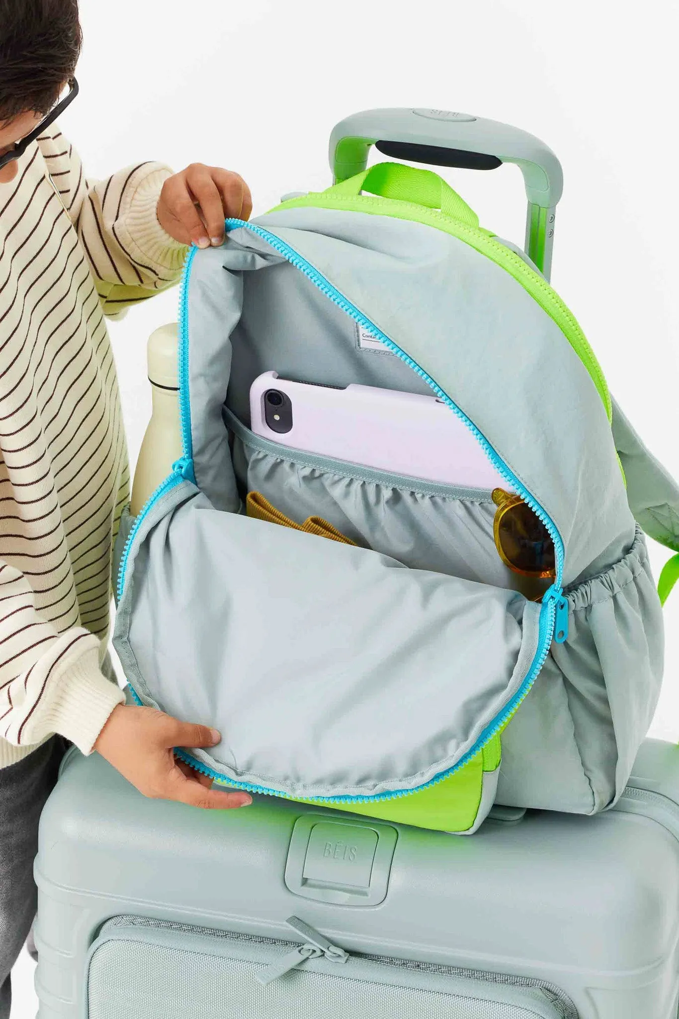 The Kids Backpack in Slate