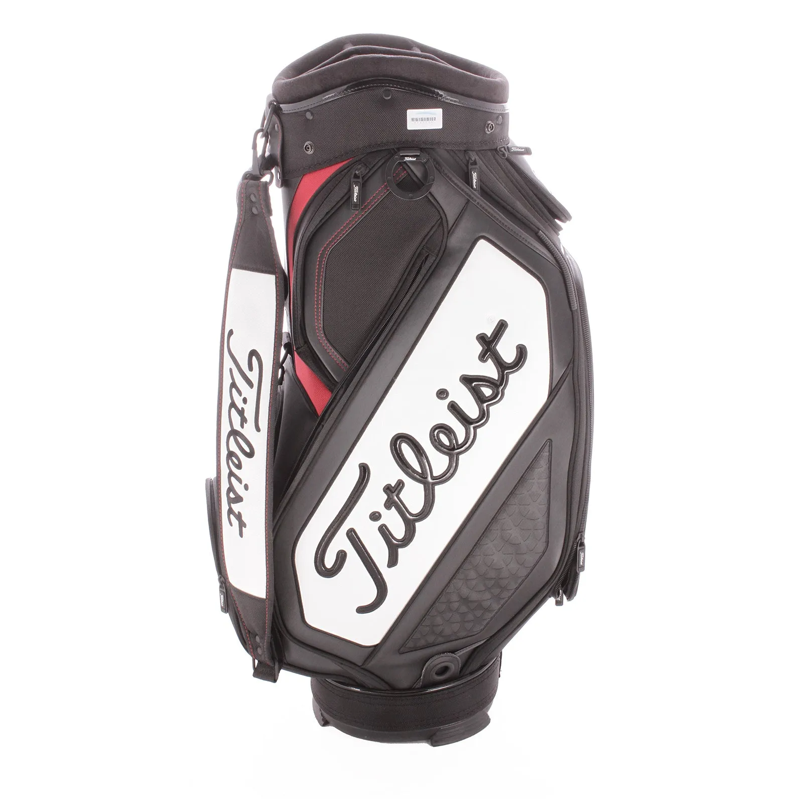 Titleist Second Hand Trial Bag Cart Bag - Navy/Red/White