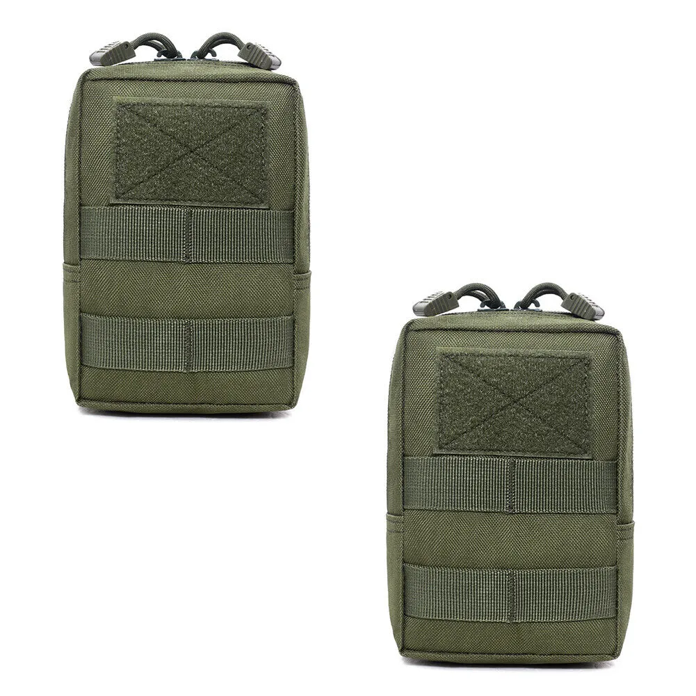 US 1~2 Tactical Waist Bag Military Waist Belt Tool Pocket Utility Pack Organizer